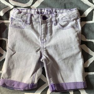 Gap Bermuda shorts purple size 4